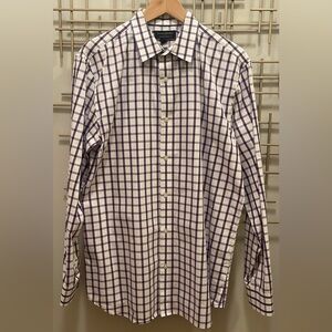 Men's Purple Checkered Shirt